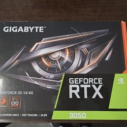 GIGABYTE GeForce RTX 3050 WINDFORCE OC 6G Graphics Card