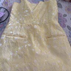 Bethany Romper in Yellow