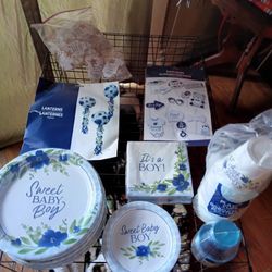 "Baby Boy" Baby Shower Party Goods & Accessories