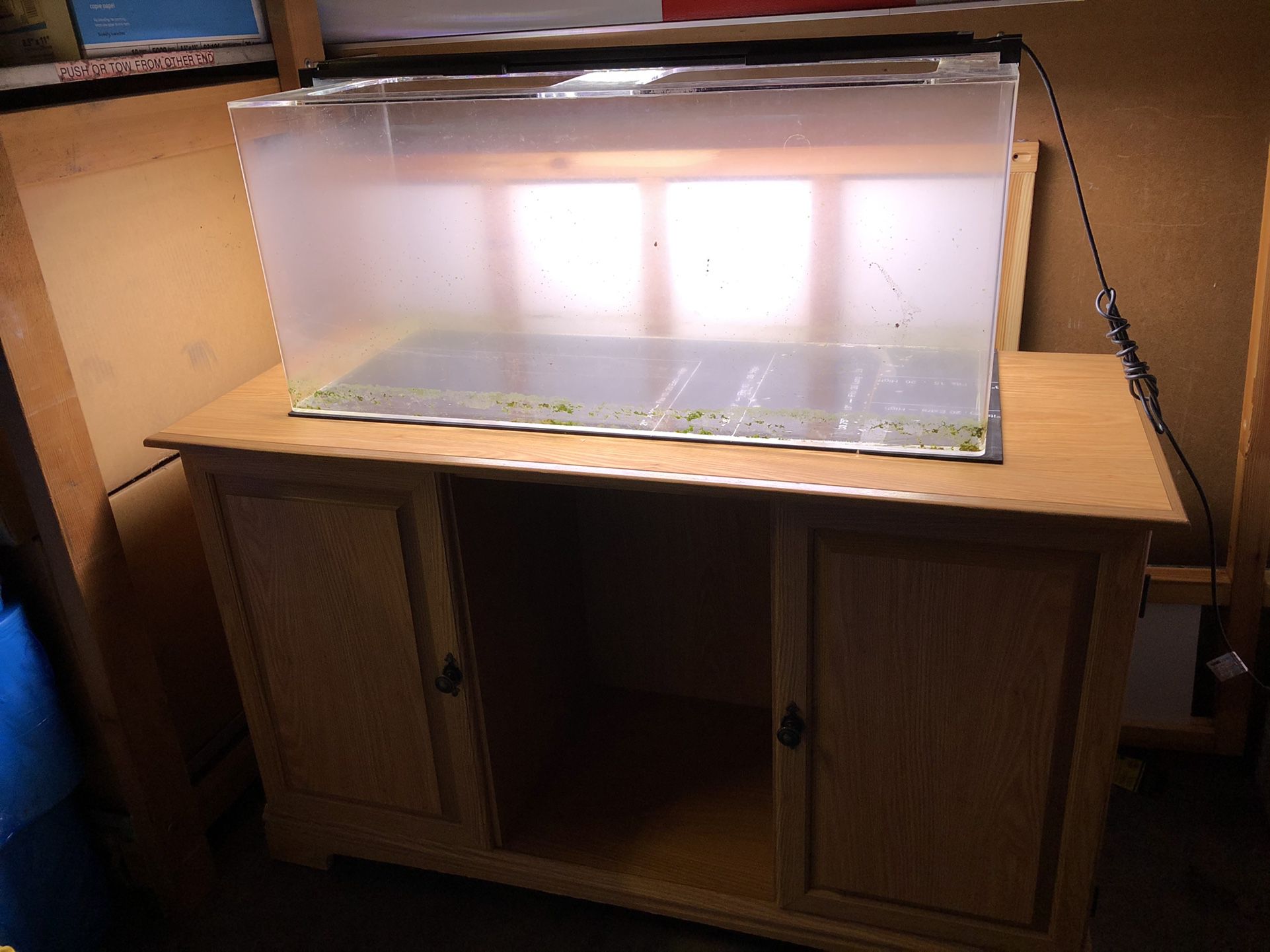 40 Gallon Acrylic Fish Tank Complete Set