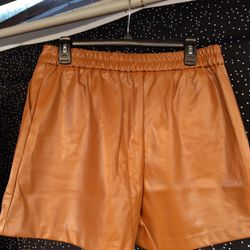 Shorts De Cuero