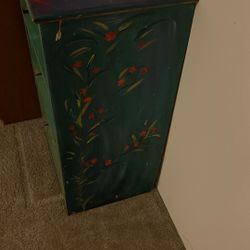 Custom Painted Book Shelf
