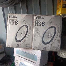 Yamaha HS8 Powe Studio Monitor Pair (2)
