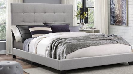 Florence Gray Queen Bed New In The Box 📦 