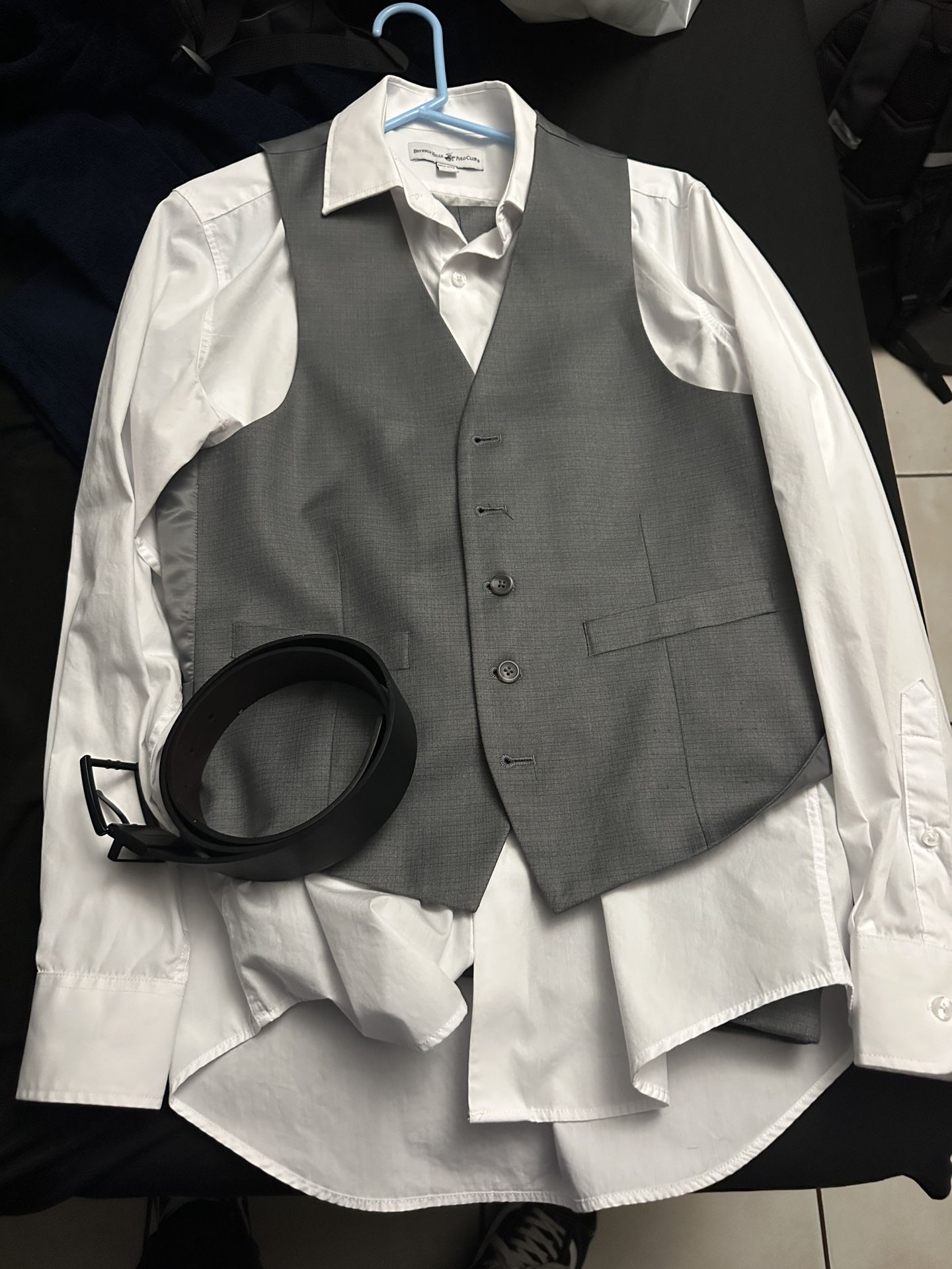 Dress Shoes, Pants And Shirt