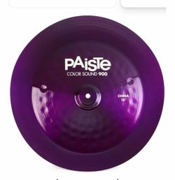 Paiste purple 18” China cymbal