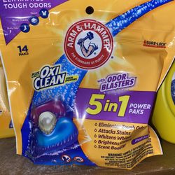 Laundry Pods , Detergent and Sent Boosters