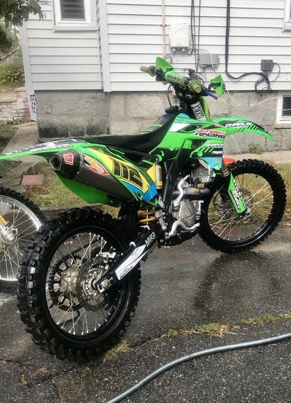 Kawasaki 250 KX 250F 2014 Dirty bike motorcycle