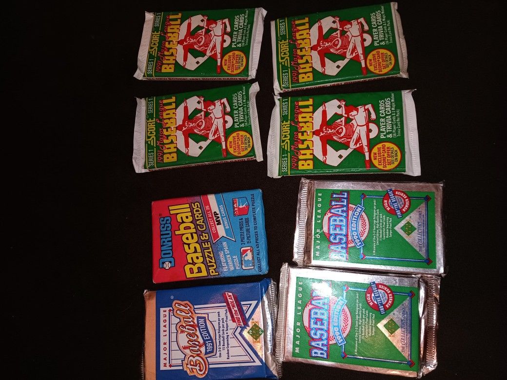 Sealed Base Ball Card From 1990
