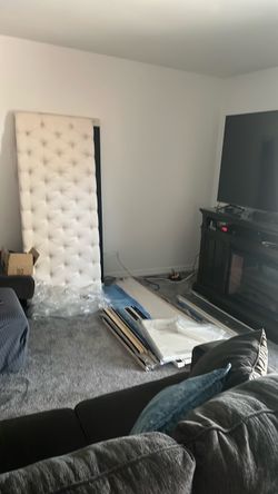King size bed frame
