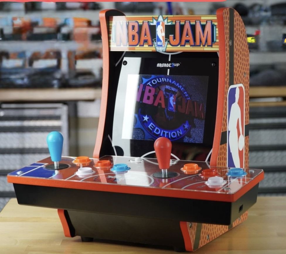 Arcade1Up 2-Player Countercade NBA Jam Bartop Arcade