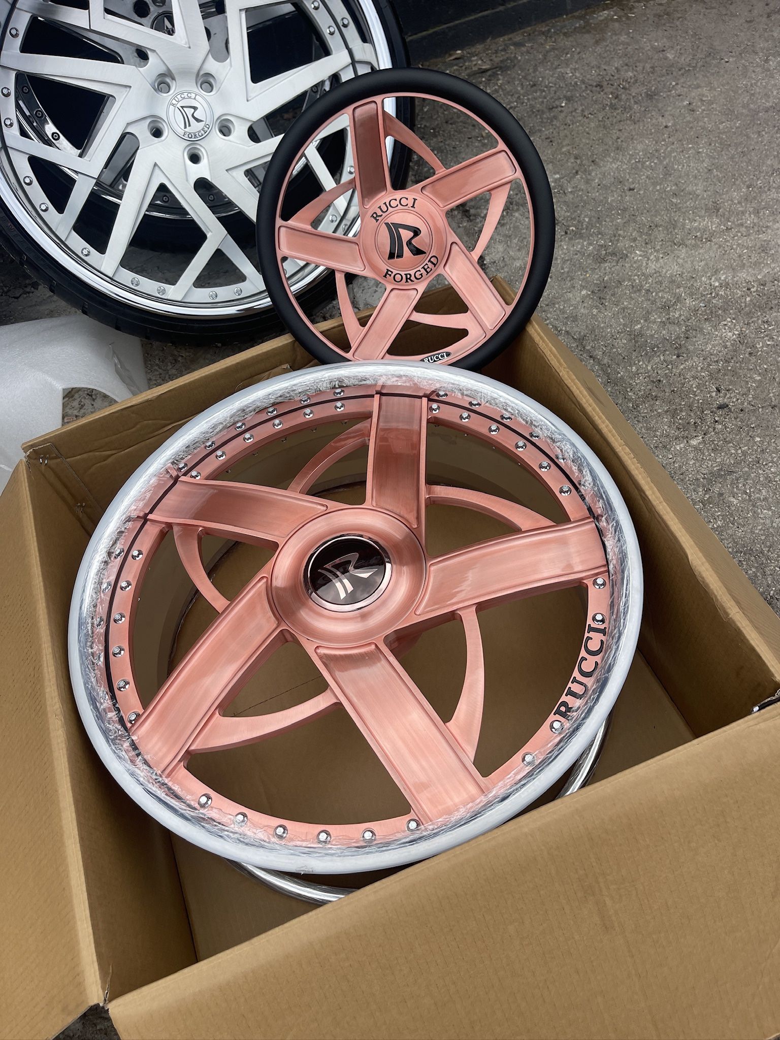 24” Rims Wheels Tires rucci Vellano Ss Impala G Body Regal G20