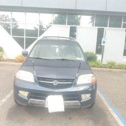 2003 Acura MDX Blue Four-door