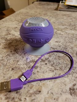 HMDX Bluetooth Speaker w/ Suction