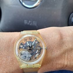 Swatch Watch. Battery.  Working Condition 