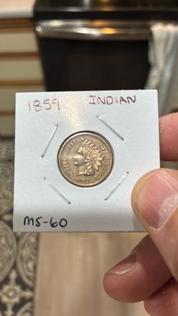 1859 Indian Head Penny MS-60
