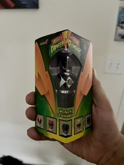 Power Ranger Super 7 Black Collector Toy