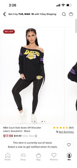 Woman’s Lakers Sweater