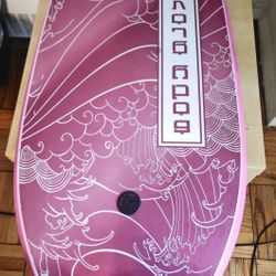 Bodyboard / Boogie Board – 37” x 19” (Purple & Pink Design)