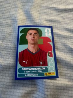 Cristiano Ronaldo Panini sticker