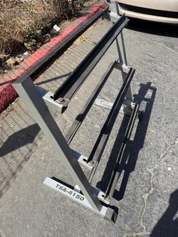 TSA 4150 Dumbell Weight Rack 3 Tier 39.5\" x 21\" x 26.5\" tall