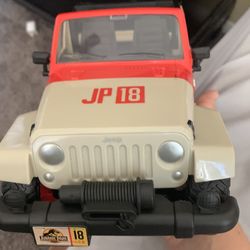 jurassic park jeep wrangler rc car