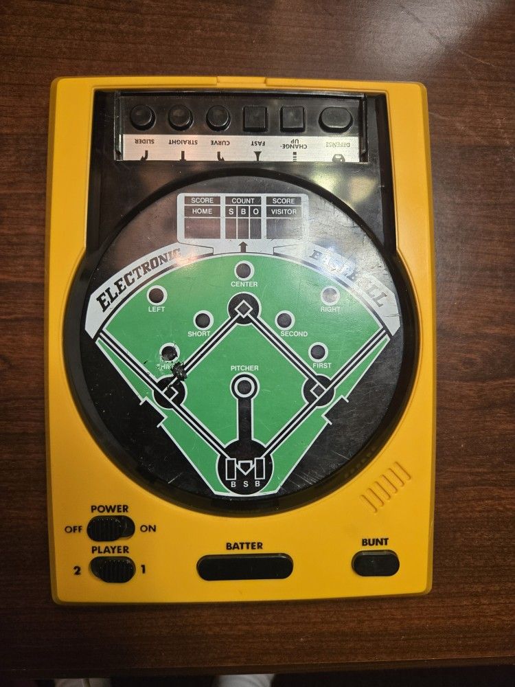 Vintage 1980 Epoch Electronic Baseball Game