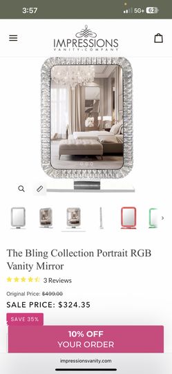 Vanity Impressions Rainbow Portrait The Bling Collection