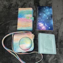 Instax Mini Camera Case & 3 Albums