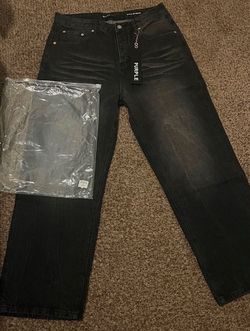 Purple jeans