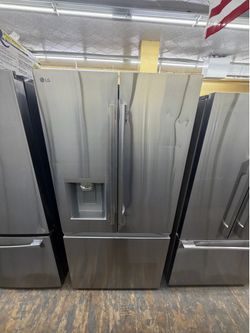 LG 36” stainless steel French door refrigerator
