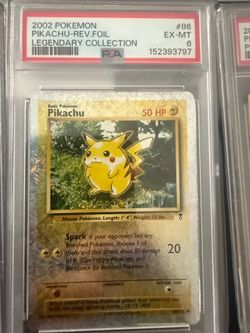 Legendary Collection Pikachu