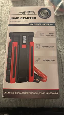 3 in one jump starter 12v Diesel Universal