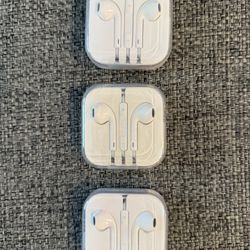 New Apple Earbuds Aux - $15 Each