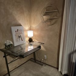 Glass Desk