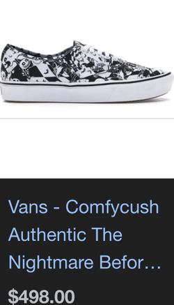 Disney Nightmare Before Christmas Vans