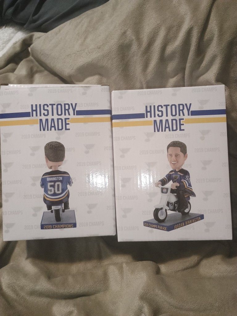 Blue's Player Jordan Bennington Bobblehead