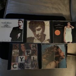 Set Of 5 CD’s- Madonna/kdlang/GeorgeMichael/SherylCrow/EBTG