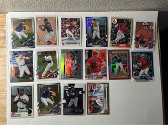 LOT OF 16 BASEBALL CARDS TOPPS STARS RC VETS LOT #2