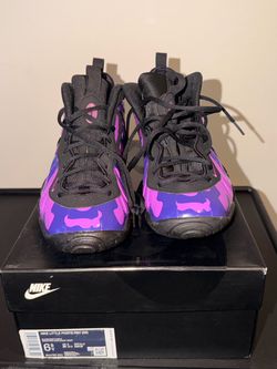 Nike Little Posite Pro GS Blackcourt Purple