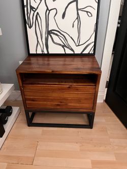 West Elm Logan Solid Wood Nightstand