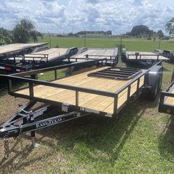 6.9x16 East Texas Utility Trailer