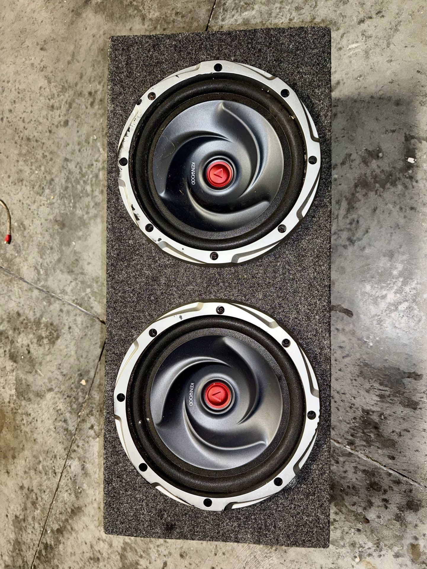 Kenwood KFC-W3009 12" subwoofers & Sony Xplod XM-604EQX