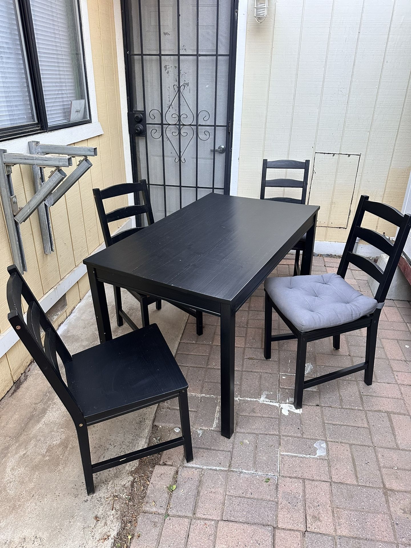 Table And 4 Chairs