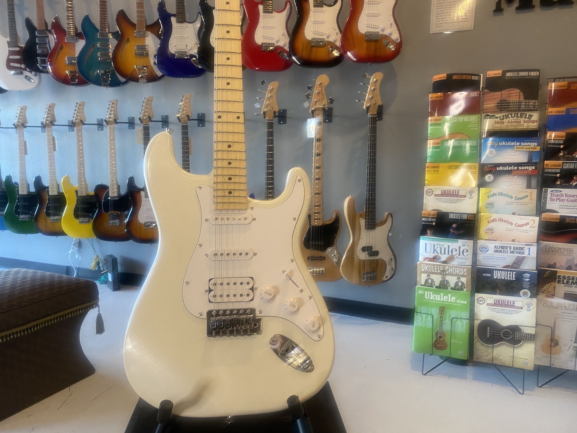 New electric guitar Gephardt Ground Series Solid Basswood Body Maple Neck High End Pick Ups