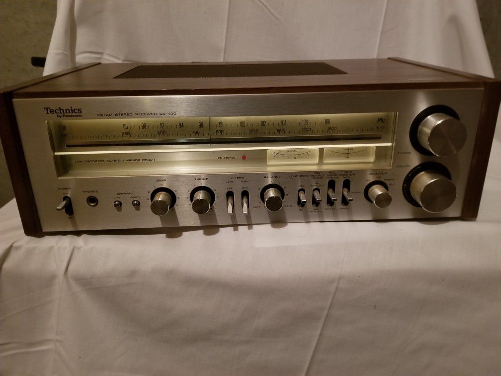 Vintage technique SA 400 AMF IAM stereo receiver