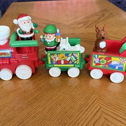 Fisher Price Little People Christmas Train Set