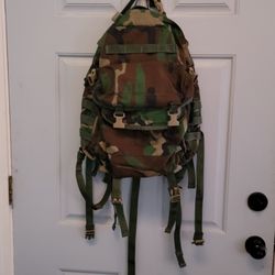 Army Backpack Real One 