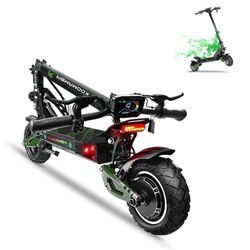 ZU06 1200W Electric Scooter Adults Up to 35 MPH, 52V/20Ah Battery 50 Miles Long Range, NFC Smart Unlock & Dual Disc Brakes, 10" All-Terrain Tires Fold