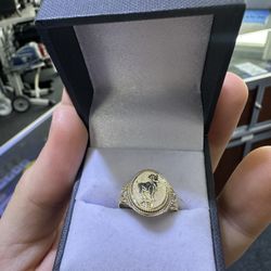 10kt Zodiac Ring 